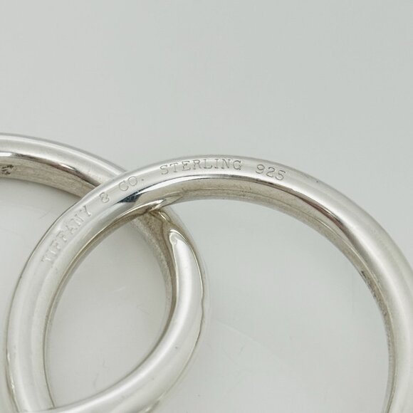 Tiffany Baby Rattle Interlocking in Sterling Silver - Picture 3 of 6